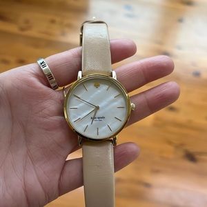 Kate Spade Metro Leather Watch